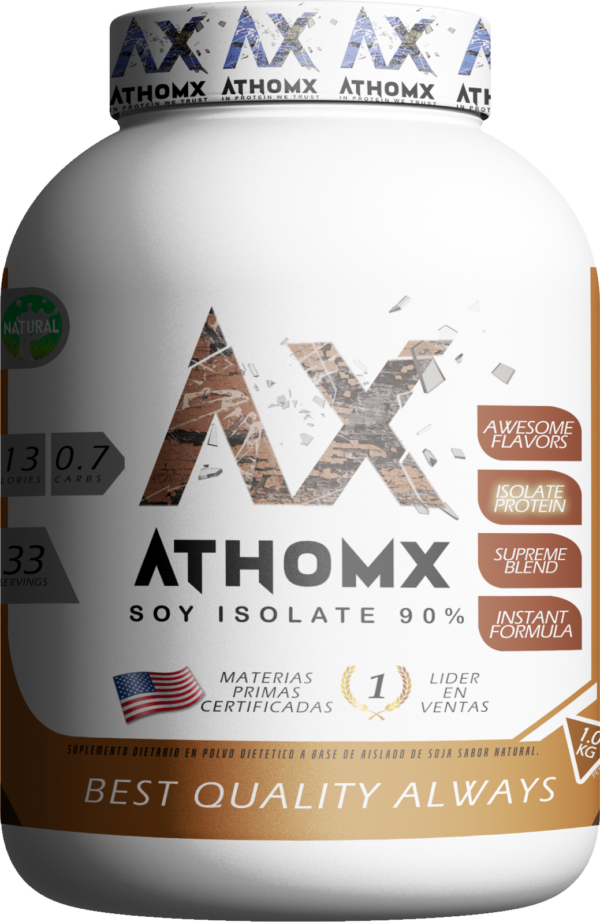 Proteìna de Soja Aislada AthomX 90% Sabores