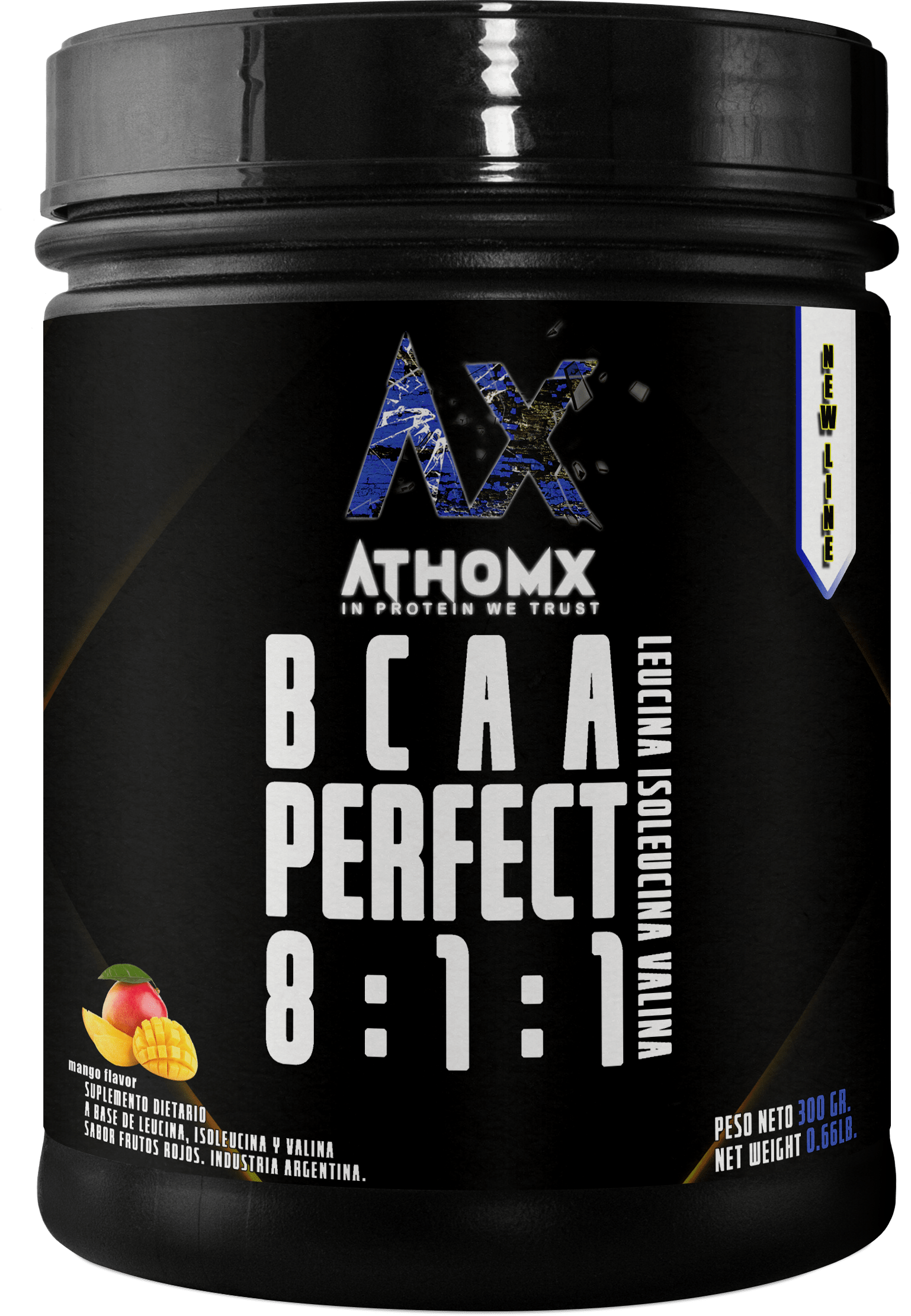 BCAA Perfect 8:1:1 Leucina, Isoleucina, Valina 42 Servings 300 Gr.