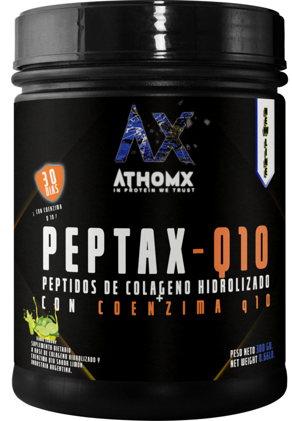 PeptaX Peptidos Colageno Hidrolizado con Coenzima Q10 AthomX 30 dias